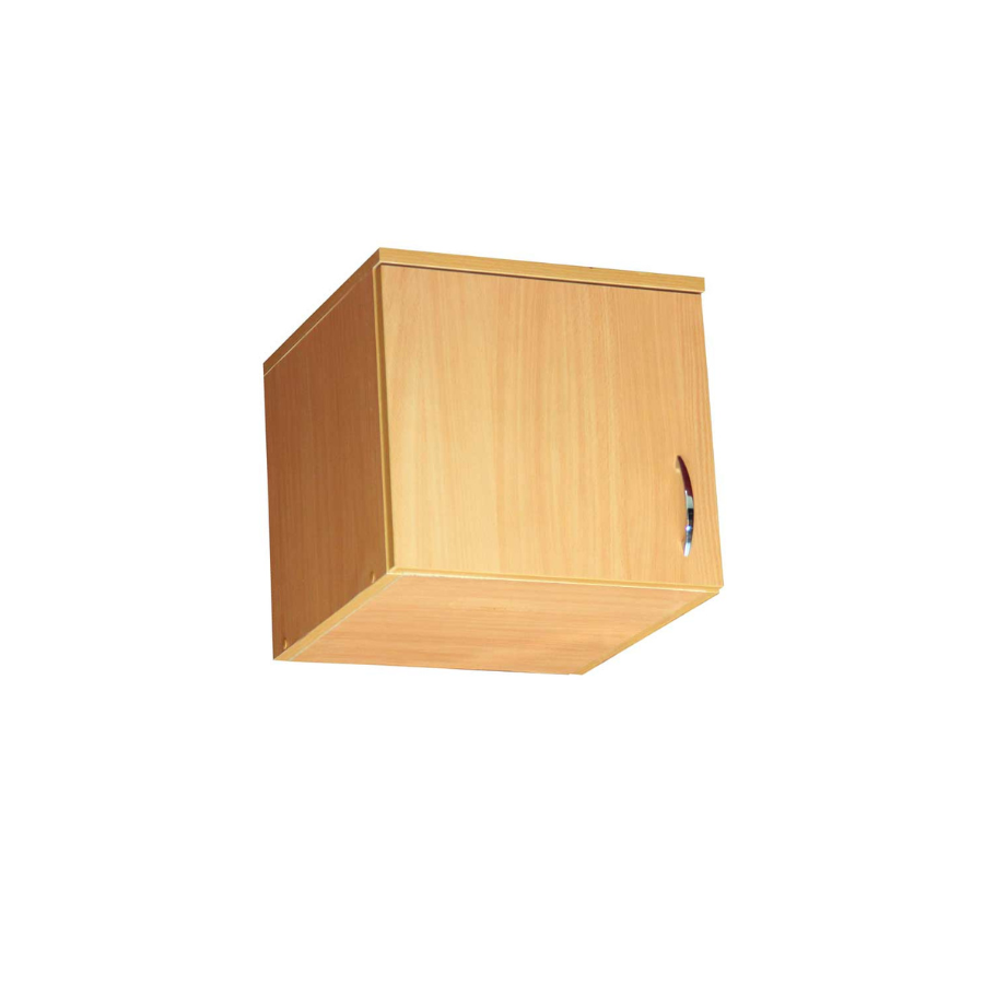 Закрита 1-дверна антресоль, на 1 відділення, матеріал корпусу - ЛДСП, для зберігання речей, АЛМАНТ, 402х519х372 мм.